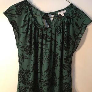 Lauren Conrad floral blouse